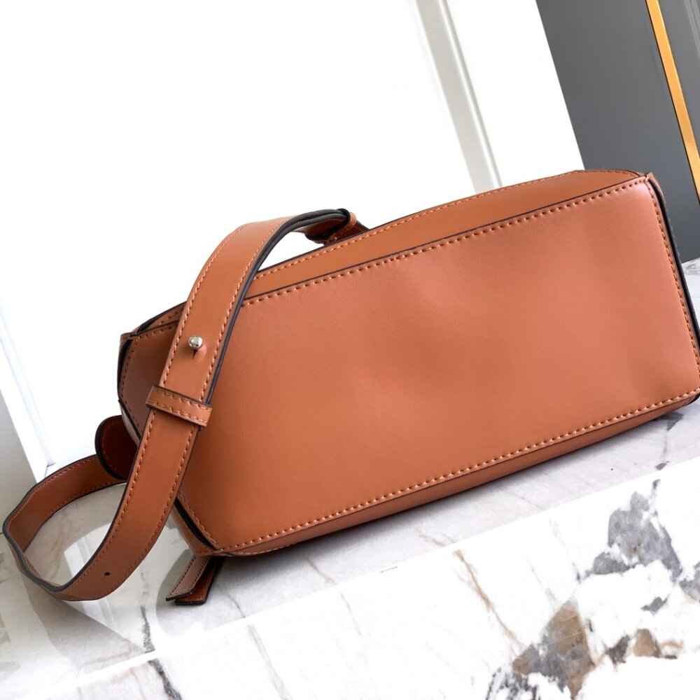 LOEWE Puzzle small geometric patchwork crossbody … - image 4